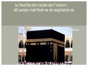 LA FEUILLE DE ROUTE DU MUSULMAN