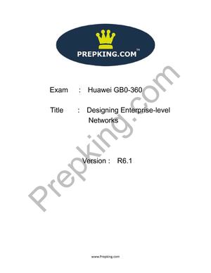 Prepking GB0-360_Chinese_ Exam Questions