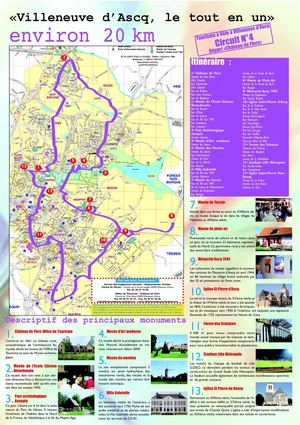 Circuit vélo n° 4 - «Villeneuve d’Ascq, le tout en un»