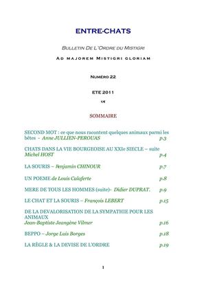 Entrechats n°22