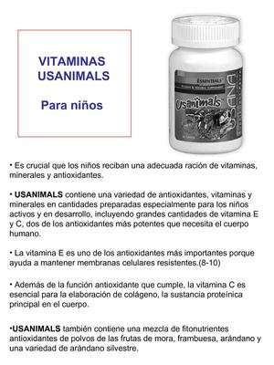 Vitaminas Usanimals