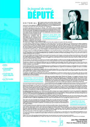 le Journal du député Jean-Marc ROUBAUD 