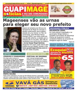 Jornal Guapi Magé Notícias - Edição Julho 2011
