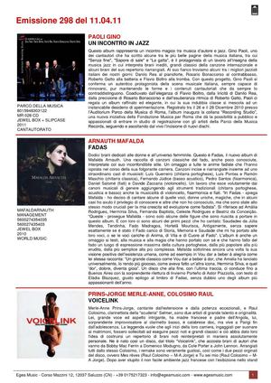 Emissione 298 del 11.04.11