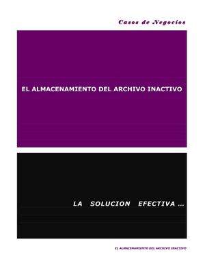 ARCHIVO INACTIVO
