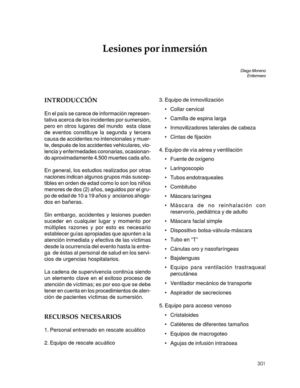 APH - Lesiones por Inmersión.
