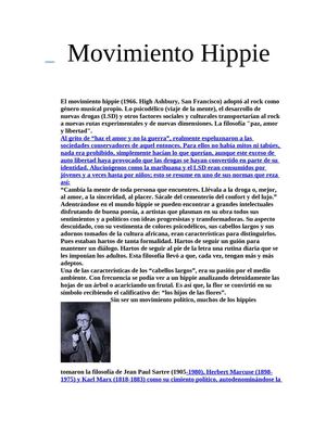 Movimiento Hippie 