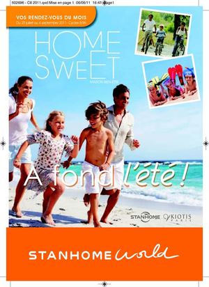 Home Sweet du 25 Juillet au 4 Septembre