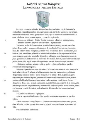 La prodigiosa tarde de Baltazar