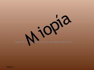 enfermedades visuales