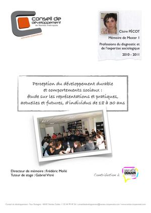 Perceptions du développement durable et comportements sociaux