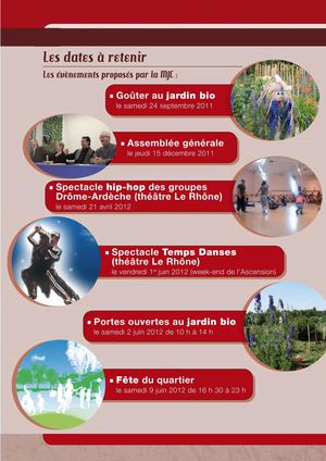 Dates à retenir