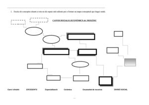 Canvis socials i econòmics al Neolític (activitat-mapa conceptual)