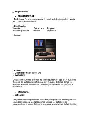 clases de computadoras