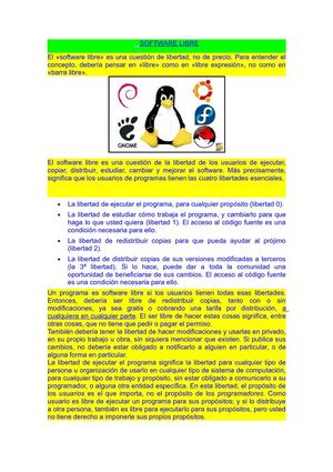 software libre
