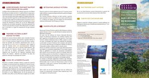 Flyer sur les pas de Bonnard au Cannet - musée Bonnard