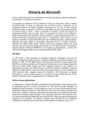 Historia de Microsoft