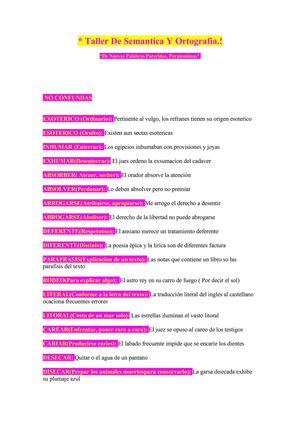 repaso de lengua castellana