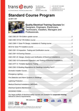 Trans Euro Engineering Services Ltd