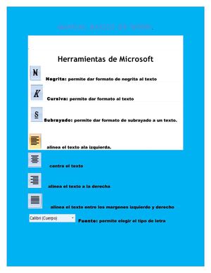 MANUAL BASICO DE WORD Y EXCEL