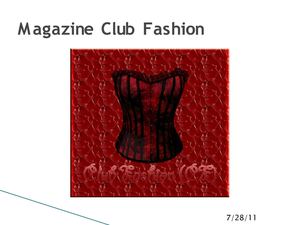 Revista Club Fashion 1