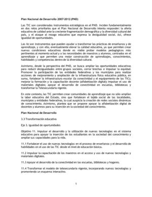 01 Plan nacional de desarrollo