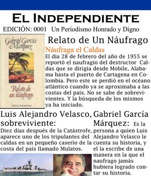 RELATO DE UN NAUFRAGO