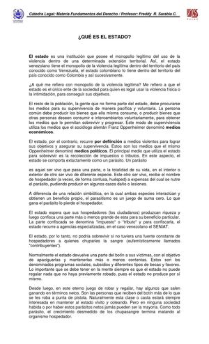 Lectura complementaria Tema # 6 (Qué es el Estado)..docx