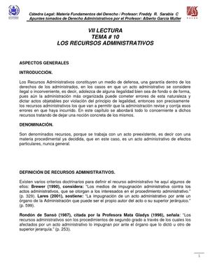 7 Lectura (Tema # 10)