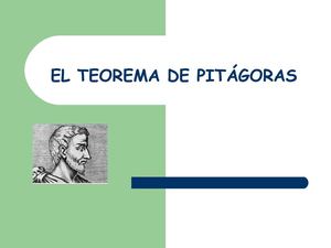 Teorema de pitagoras