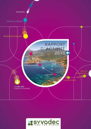 SYVADEC : Rapport d'activité 2010