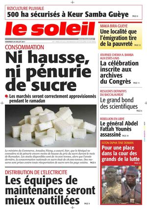 Edition du 29 juilliet 2011