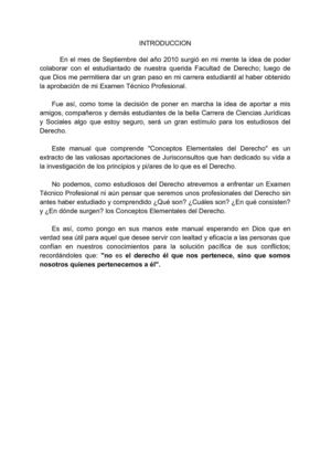 Libro de Introducción al Derecho I y II (contiene un 80% del contenido impartido)