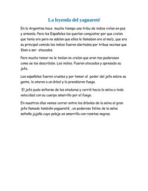 EL YAGUARETÉ DE FUEGO
