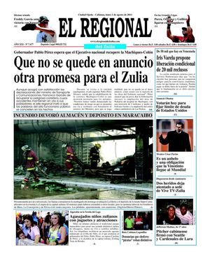 EL REGIONAL DEL ZULIA 01-08-2011