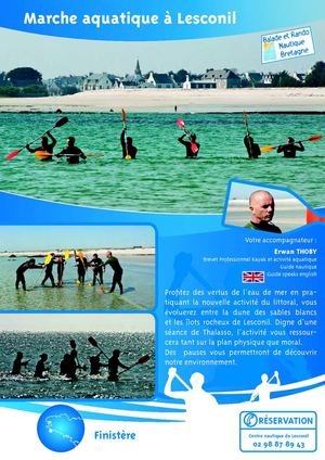 Marche aquatique à lesconil
