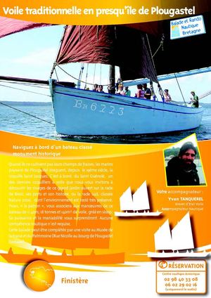 Voile Traditionnelle en Presqu'île de Plougastel