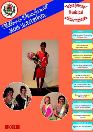 Bulletin d'informations municipales 2011