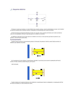 Esquema Electrico y Mecanico