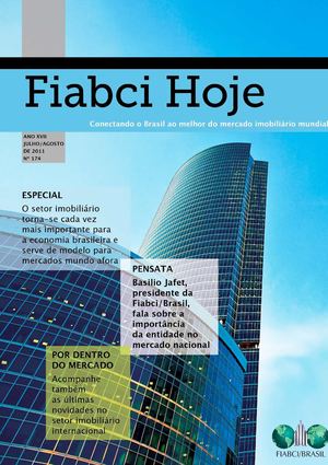Fiabci Hoje - ANO XVII - Julho / Agosto de 2011 - nº 174