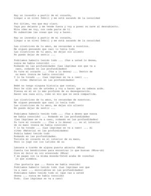 letra de cancion 