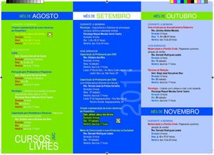 Curso livre Seminário JMC - São Paulo