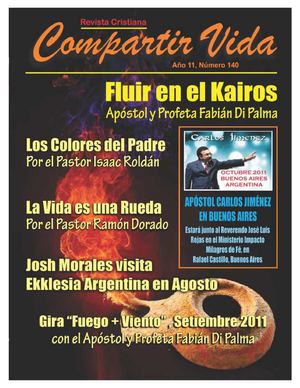 REVISTA CRISTIANA COMPARTIR VIDA agosto 2011 Versión Digital