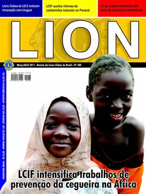 Revista LION em português (Distritos Múltiplos LA, LB e LD) - Março/Abril 2011