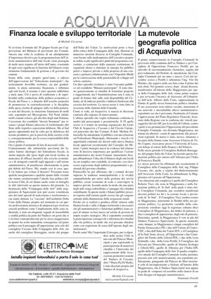 la Piazza maggio giugno 2011 Acquaviva