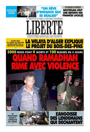 LIBERTE DU  06 AOUT 2011