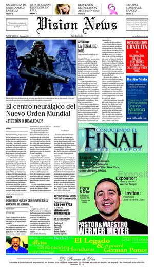 Vision News Agosto 2011