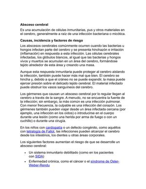 Absceso Cerebral