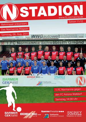StadionMagazin FC Normannia - FC Astoria Walldorf