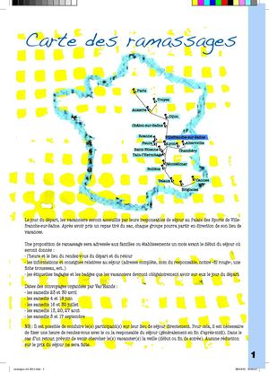 Brochure de l'association Vac'hands